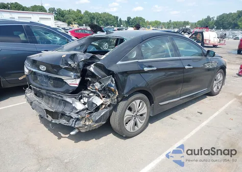 2015 Hyundai Sonata Hybrid Limited z USA, uszkodzony, nr VIN KMHEC4A42FA119222